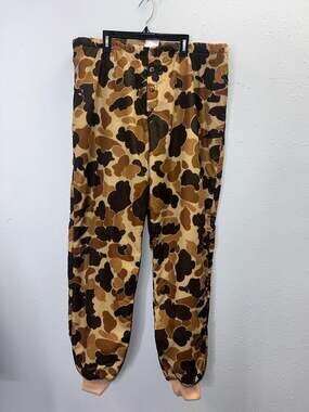 Vintage Columbia Duck Camo Pants Mens Large Thinsulate Insulated⁠